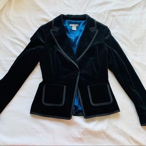 Ann Taylor velvet blazer